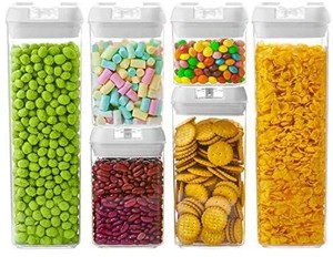 lot 22684 image: X-Earnmy Air Tight Food Storage Container - 6 Piece Set