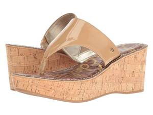 lot 22697 image: Sam Edelman - Rose (Almond) Womens Wedge Shoes, US 9.5