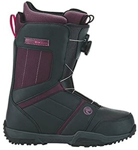 lot 22700 image: Flow Maya Boa Womens Snowboard Boots Charcoal 8.5