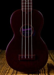 lot 22718 image: Kala Ka-swf-pl Fluorescent Purple Grape Soprano Waterman Ukulele Uke