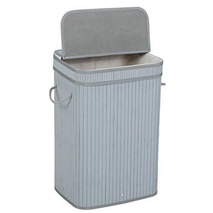 lot 22727 image: Sophia & William Bamboo Laundry Hamper