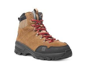 lot 22748 image: Mountain Gear Size 10.5 Mens Hi-top Hiking-combat Style Work Boots, Black