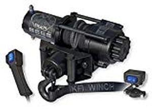 lot 22753 image: KFI 3500LB Synthetic ATV Winch, New
