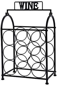 lot 22775 image: 9 Bottle Wine Rack