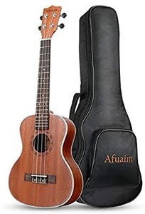 lot 22796 image: Afuaim Matte Sapele 26inch Ukelele