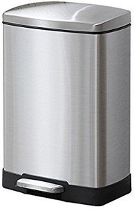 lot 22826 image: Stainless Steel Small Trash Can