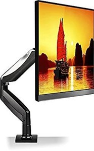 lot 22829 image: Onkron G200 Black Monitor Desk Mount