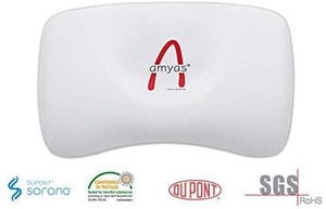 lot 22837 image: Amyas 3D Suspension Memory Foam Pillow, White