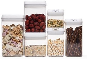 lot 22842 image: X-Earnmy Air-Tight Food Storage Container - 6 Piece Set