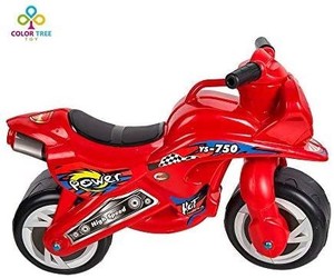 lot 22846 image: ColorTree Kids Ride On Motorcycle Model Car Toy