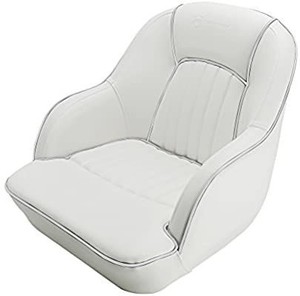 lot 22853 image: Seamander Bucket Boat Seat, Captains Seat, White