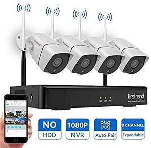 lot 22855 image: Firstrend 8CH Wireless HD Security Camera System