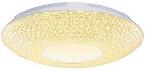lot 22897 image: Broadway Modern Flush Mount Ceiling Light Fixture