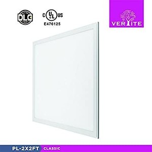 lot 23546 image: 2pk 40W LED Flate Panel 2x2ft 4000k