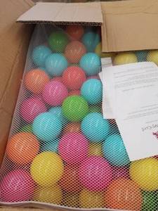 lot 3875 image: Balancefrom 2.3-inch Phthalate Free Bpa Free Non-toxic Crush Proof Play Balls...