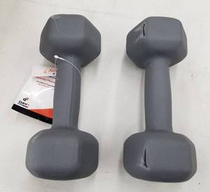 lot 3880 image: Pair of 10lb Dumbbells