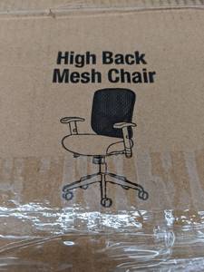 lot 3903 image: High Back Mesh Chair