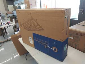 lot 3950 image: Best Price Mattress Queen Bed Frame 18 Metal Platform Beds Wheavy Duty Steel