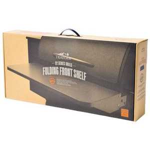 lot 8106 image: Traeger Lil Tex Elite Folding Front Shelf, Black