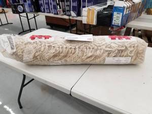 lot 8133 image: Natura Off White 2ft6in x 8ft Jute Rug