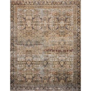 lot 8134 image: LAYLA Rug 2-0 x 5-0 OLIVE  CHARCOAL