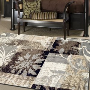 lot 8147 image: Superior Pastiche with 8mm Pile Moisture Resistant and Anti-Static Area Rug