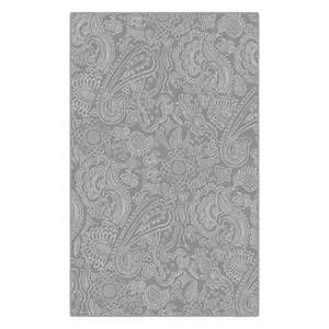 lot 8163 image: Brumlow Mills Delicate Paisley Printed Rug, Med Grey, 3X5 Ft
