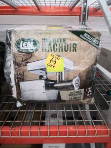 lot 3915 image: LEM Products W782A Stainless Steel Big Bite Electric #32-Meat Grinder (1.5-HP)