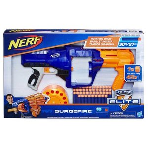 lot 1103 image: Nerf N-Strike Elite SurgeFire Includes 45 Elite darts