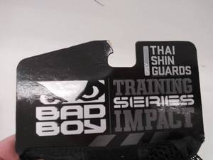 lot 1126 image: Bad Boy Thai shin guards