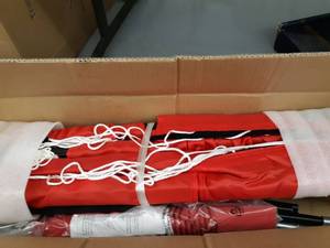 lot 1196 image: Ancheer Soccer Net Red