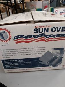 lot 1219 image: All American Sun Oven Bundle