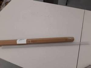lot 2752 image: Elegant Showers 28 38  frameless shower door sweep bottom seal wipe drip rail 28length