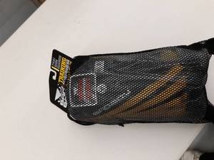lot 2764 image: Training series Impact Thai shin guards (yellow)