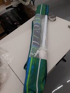 lot 2805 image: 8ft Beach Umbrella anchor Pole w hook