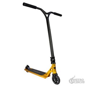 lot 2832 image: Nitro Circus Ryan Williams Signature Complete Pro Scooter - GoldBlack - As Seen on TV