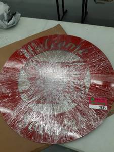 lot 2835 image: Welcome Sooners Circle Red Welcome sign