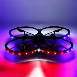 lot 9 image: FPVRC-U818 U81 2.4GHz 4 CH 6 Axis Gyro Quadcopter Radio Controlled Lt