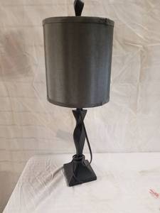lot 1021 image: Lot of 2 Modern Spiral Table Lamps
