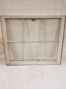 lot 6014 image: 6 pain Home Decor White Window