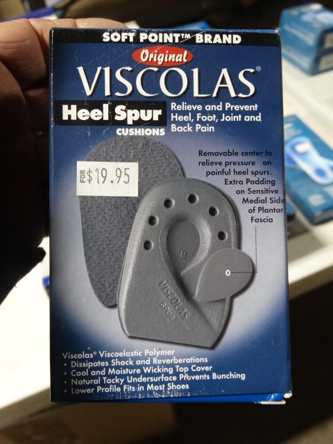 viscolas heel spur cushions