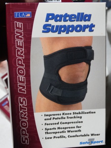 lot 7897 image: F-L-A medical Patella support brace- New in box- Size L