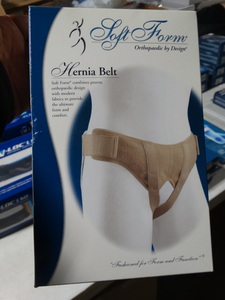 lot 7913 image: Soft form Hernia Belt- New in Box- Size-M