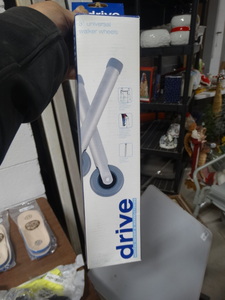 lot 7958 image: Drive Medical-3 universal walker wheels -NEW in box