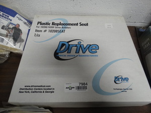 lot 7984 image: Drive Medical- Plastic replacement seat-NEW in box