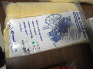 lot 7985 image: New in package- Wheelchair arm cushions