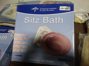lot 7989 image: Medline Sitz Bath- New in box