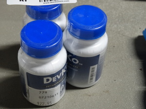 lot 8014 image: 3 containers of DevKo deodorant tablets
