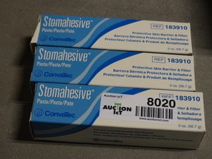 lot 8020 image: 3 boxes protective skin barrier