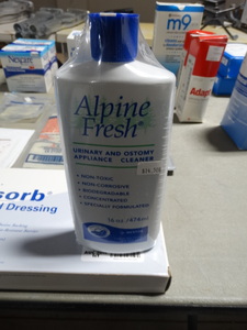 lot 8024 image: Bottle of urinary & ostomy appliance cleaner